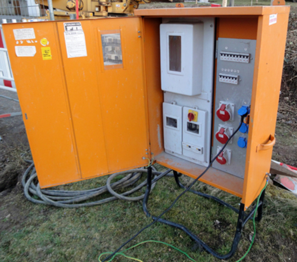 Baustromkasten bei EAA Elektro Anlagenbau Amberg in Amberg